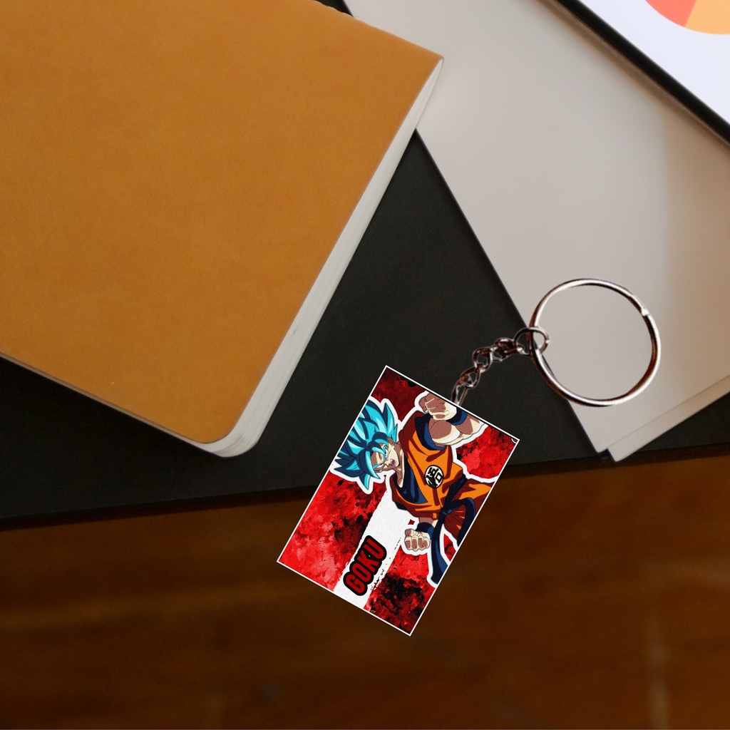 Dragon Ballz Goku Printed Keychain (Pack of 4) KC-074