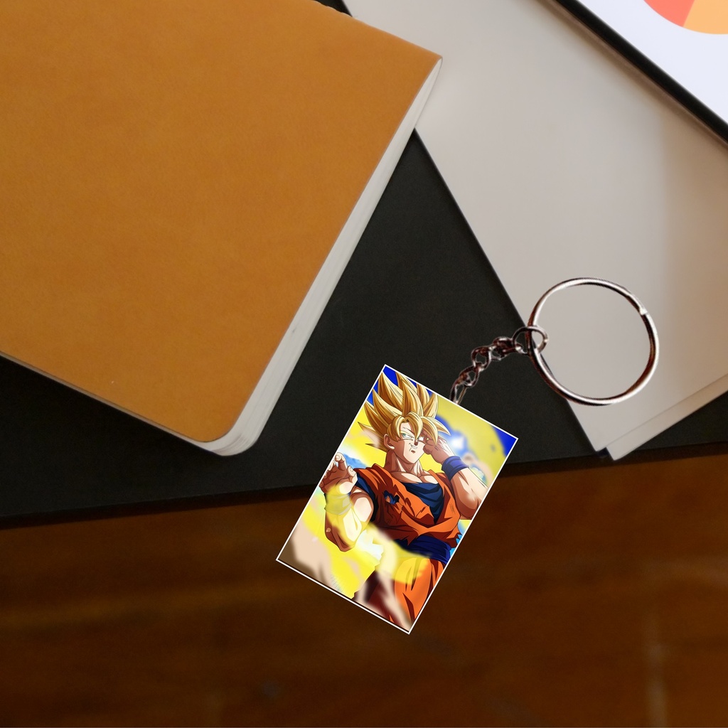 Dragon Ballz Goku Printed Keychain (Pack of 4) KC-076