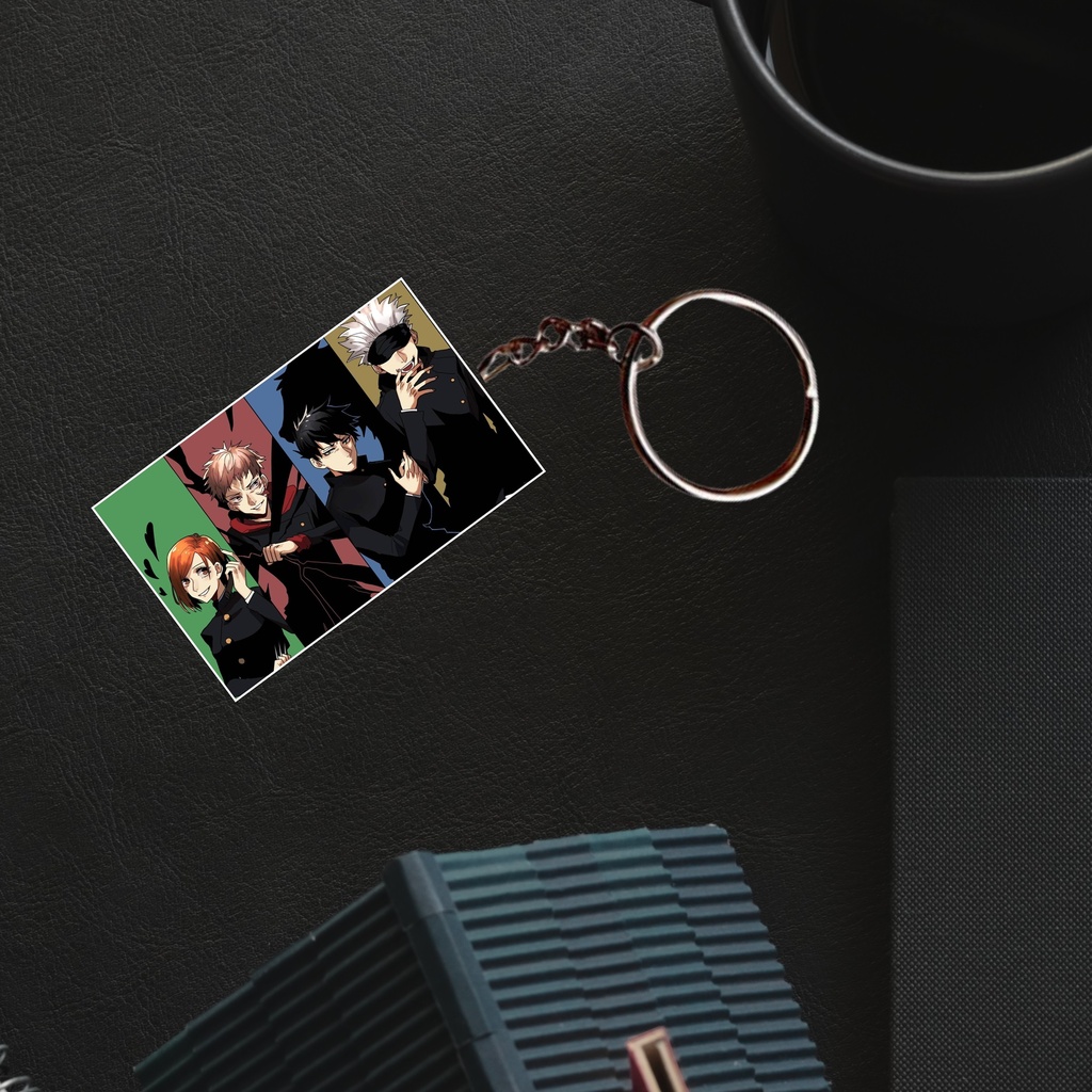 Jujutsu Kaisen Printed Keychain (Pack of 4) KC-087