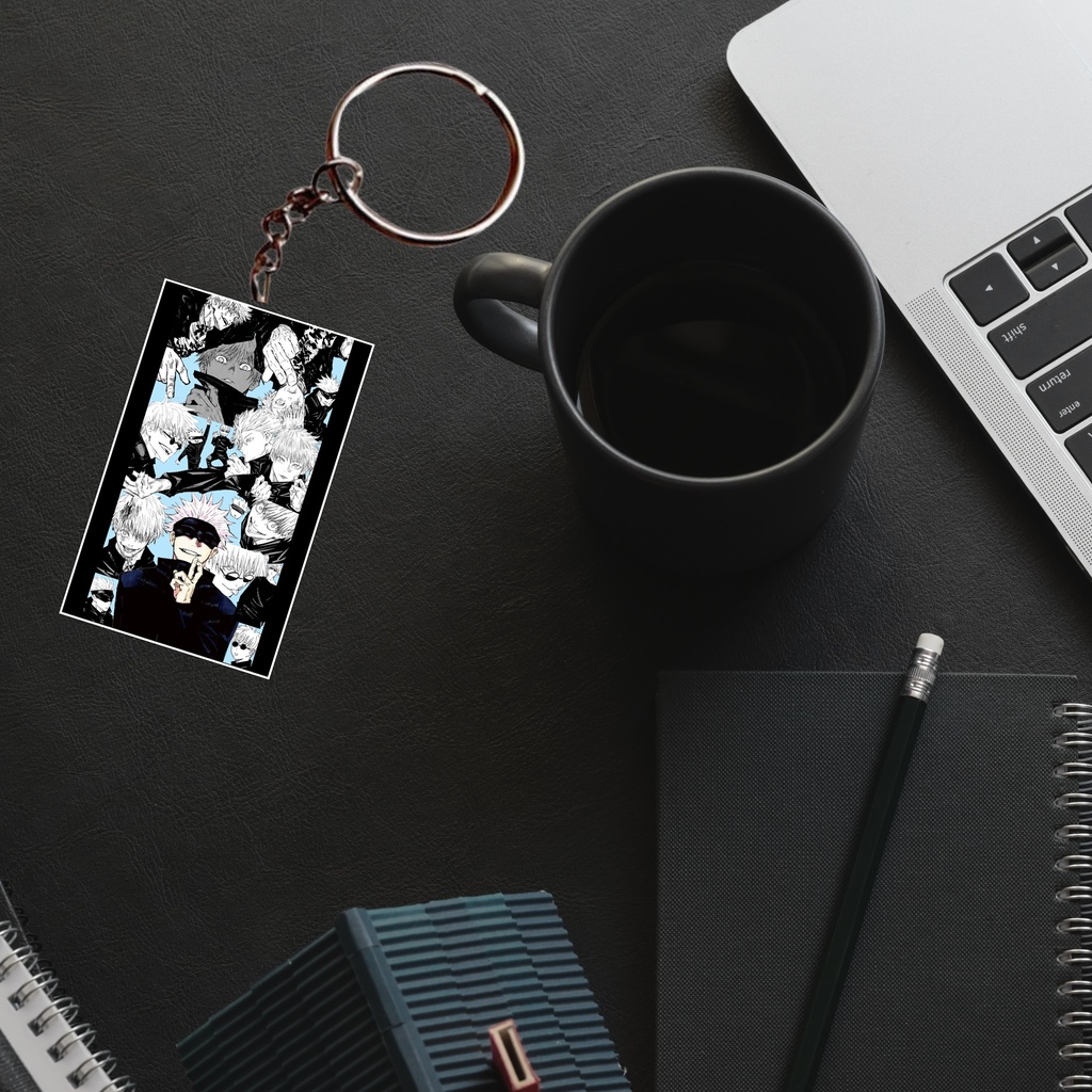 Jujutsu Kaisen Printed Keychain (Pack of 4) KC-089