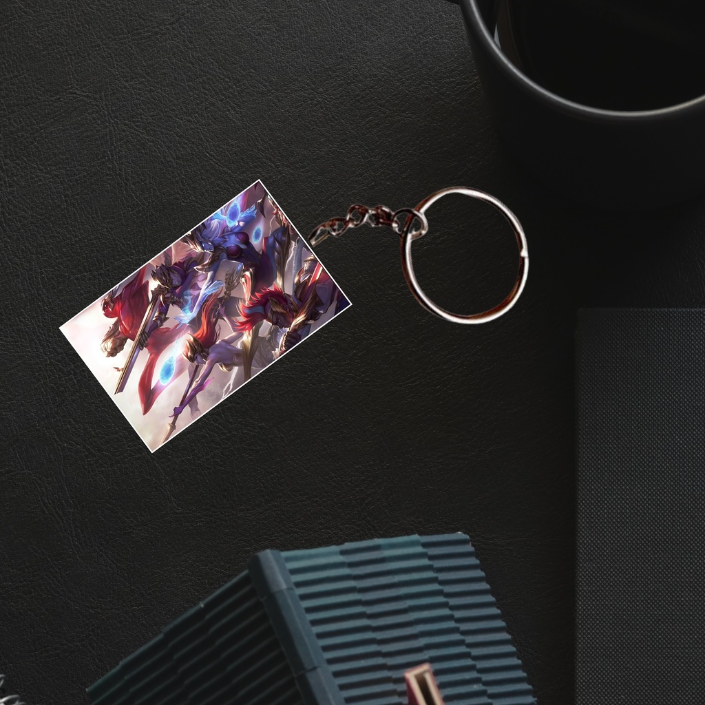 League of legends Printed Keychain (Pack of 4) KC-091
