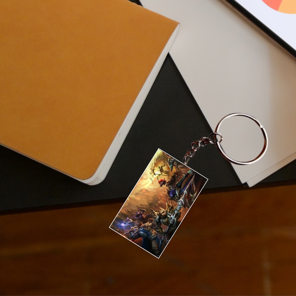 League of legends Printed Keychain (Pack of 4) KC-091