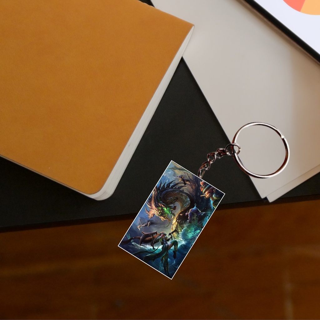 League of legends Printed Keychain (Pack of 4) KC-092