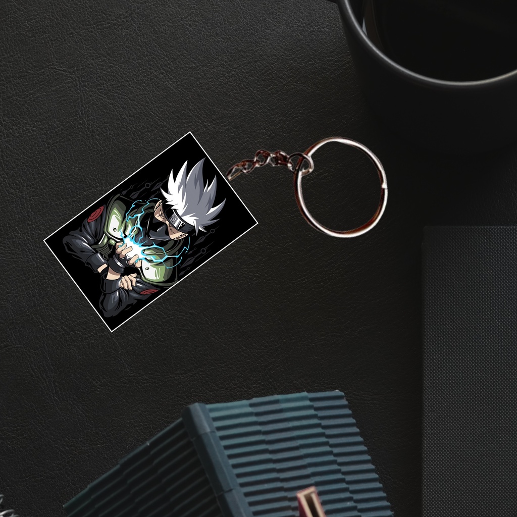 Kakashi & Itachi Anime Printed Keychain (Pack of 4) KC-099