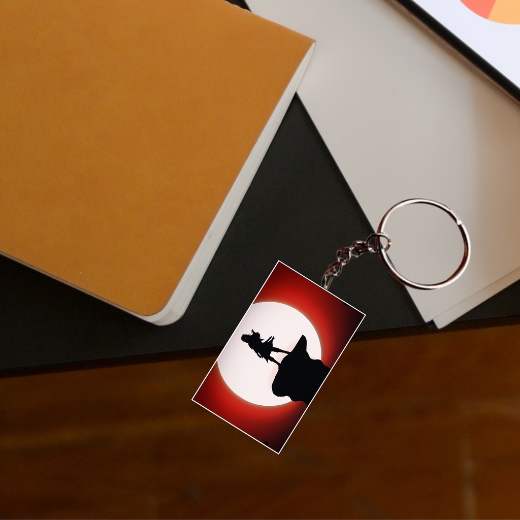 Kakashi & Itachi Anime Printed Keychain (Pack of 4) KC-099
