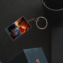 Luffy & Madara Anime Printed Keychain (Pack of 4) KC-100
