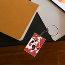 Luffy & kakashi Anime Printed Keychain (Pack of 4) KC-101