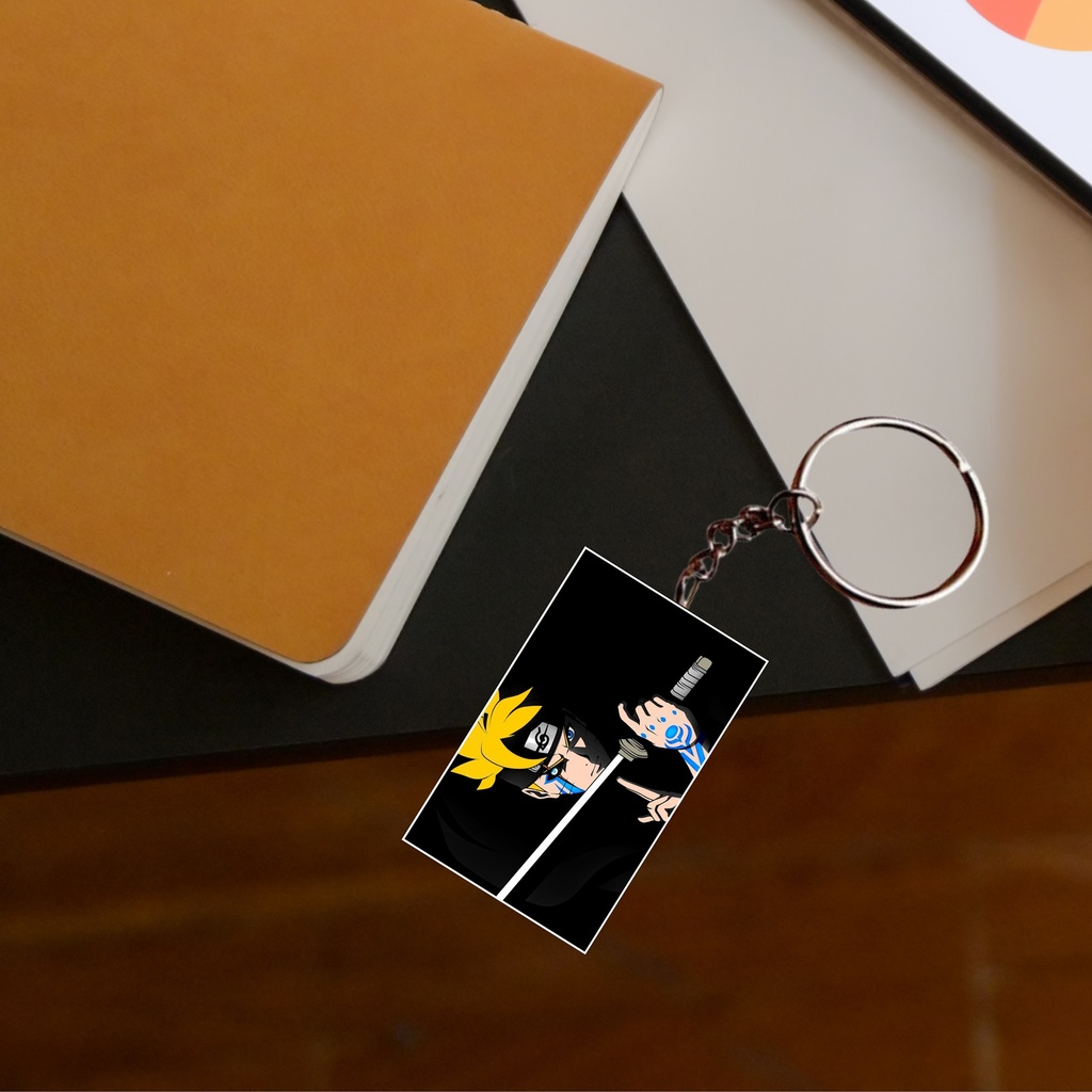 Naruto & Akatsuki Anime Printed Keychain (Pack of 4) KC-103