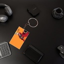 Luffy & Akatsuki Anime Printed Keychain (Pack of 4) KC-108