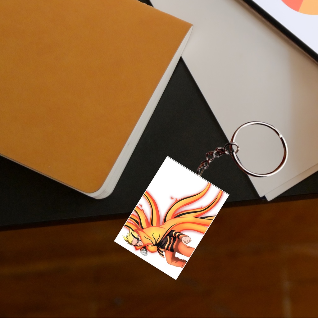 Baryon Anime Printed Keychain (Pack of 4) KC-110