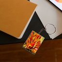 Baryon Anime Printed Keychain (Pack of 4) KC-111