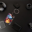 One Piece  Luffy Anime Printed Keychain (Pack of 4) KC-115