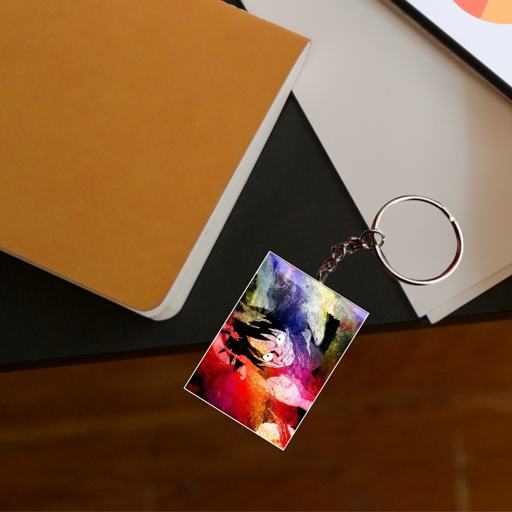 One Piece  Luffy & Team Printed Keychain (Pack of 4) KC-118