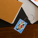 One Piece  Luffy Anime Printed Keychain (Pack of 4) KC-119