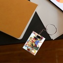 One Piece  Team With Luffy Anime Printed Keychain (Pack of 4) KC-120