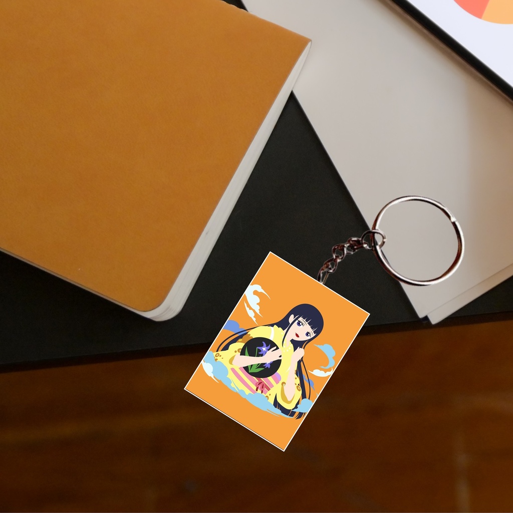 One Piece  Anime Printed Keychain (Pack of 4) KC-121