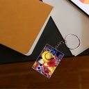 One Piece  Zoro & Luffy Anime Printed Keychain (Pack of 4) KC-122