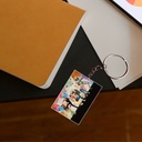 One Piece  Luffy & Team Printed Keychain (Pack of 4) KC-123