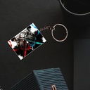 One Piece  Luffy & Team Printed Keychain (Pack of 4) KC-124