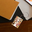 One Piece  Luffy & Team Printed Keychain (Pack of 4) KC-124