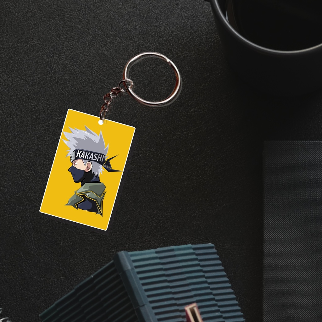 Kakshi & Uzumaki Anime Printed Keychain (Pack of 4) KC-127