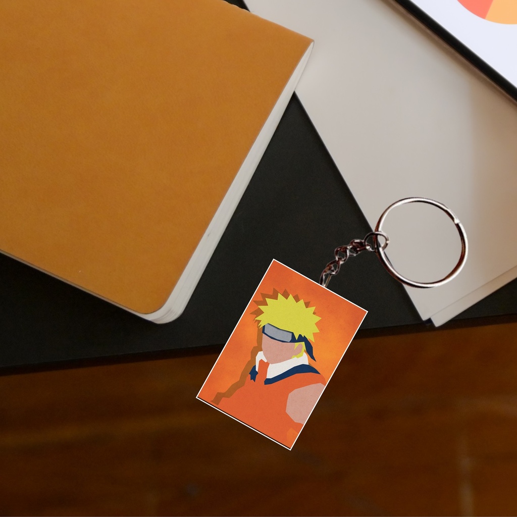 Tanjiro & Onepiece Printed Keychain (Pack of 4) KC-129