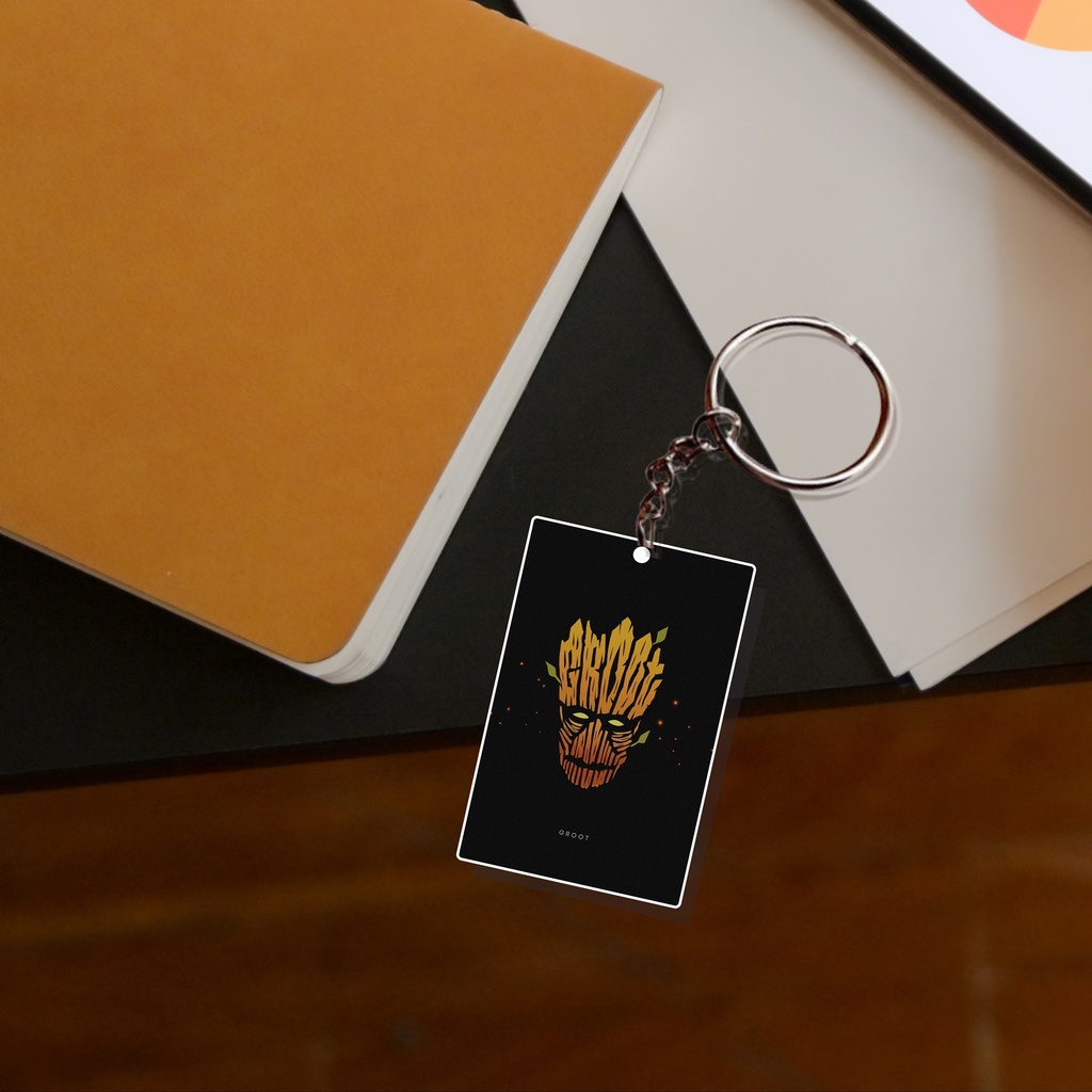 Avengers Printed Keychain (Pack of 4) KC-132