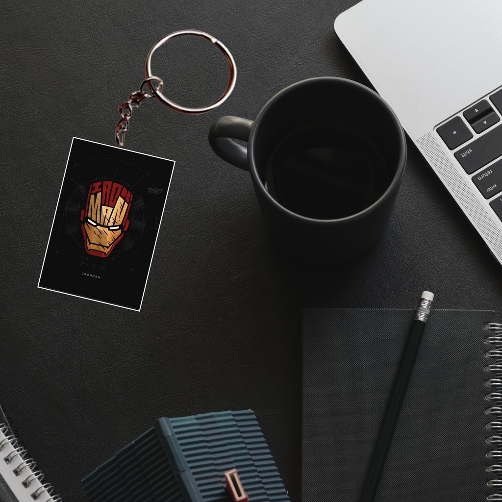 Avengers Printed Keychain (Pack of 4) KC-133