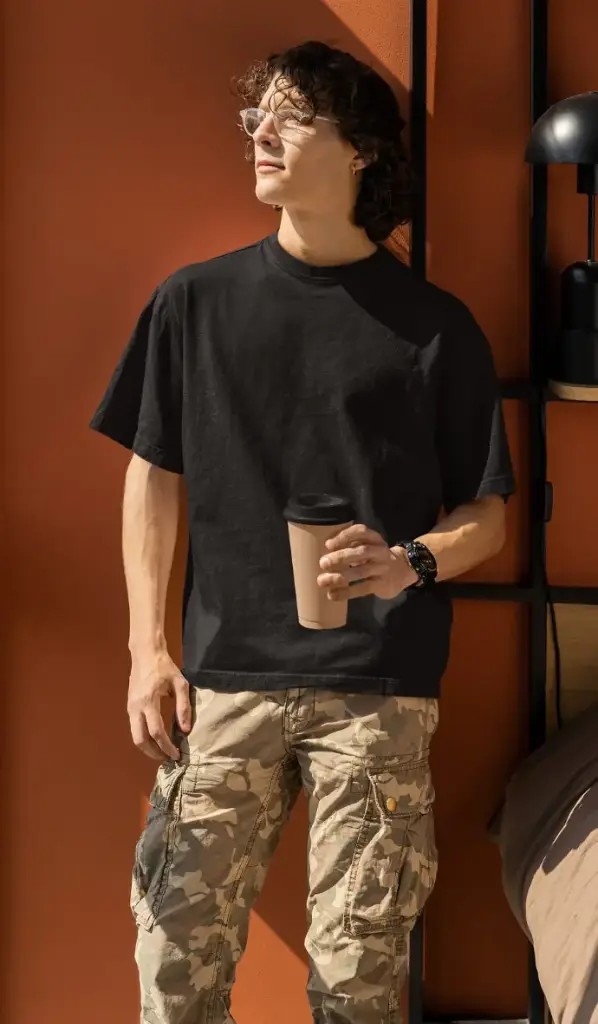 Oversize Plain T-shirt