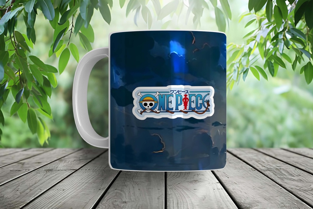 One Piece Boat Printed Coffee Mug 340Ml (MG-052) 