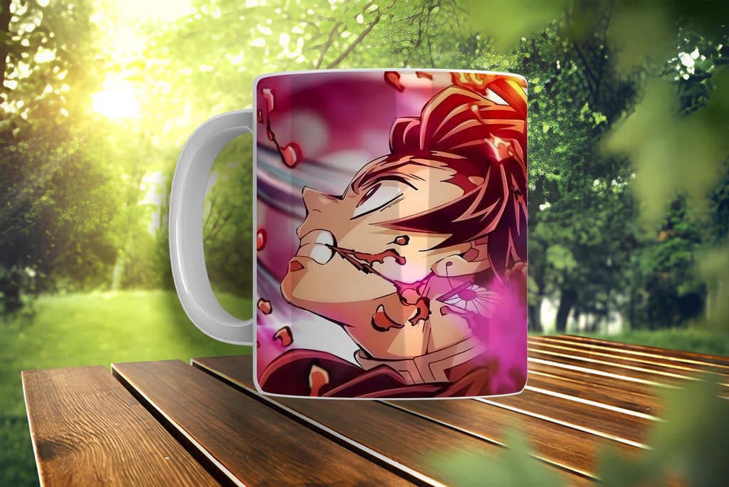 Demon Slayer Tanjiro Kamado Printed Coffee Mug 340Ml (MG-063) 