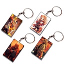 Akaza & Rengoku Printed Keychain (Pack of 4) KC-023