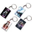 Demon Slayer Tanjiro & Team Printed Keychain (Pack of 4) KC-063