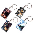 Demon Slayer Tanjiro & Team Printed Keychain (Pack of 4) KC-066