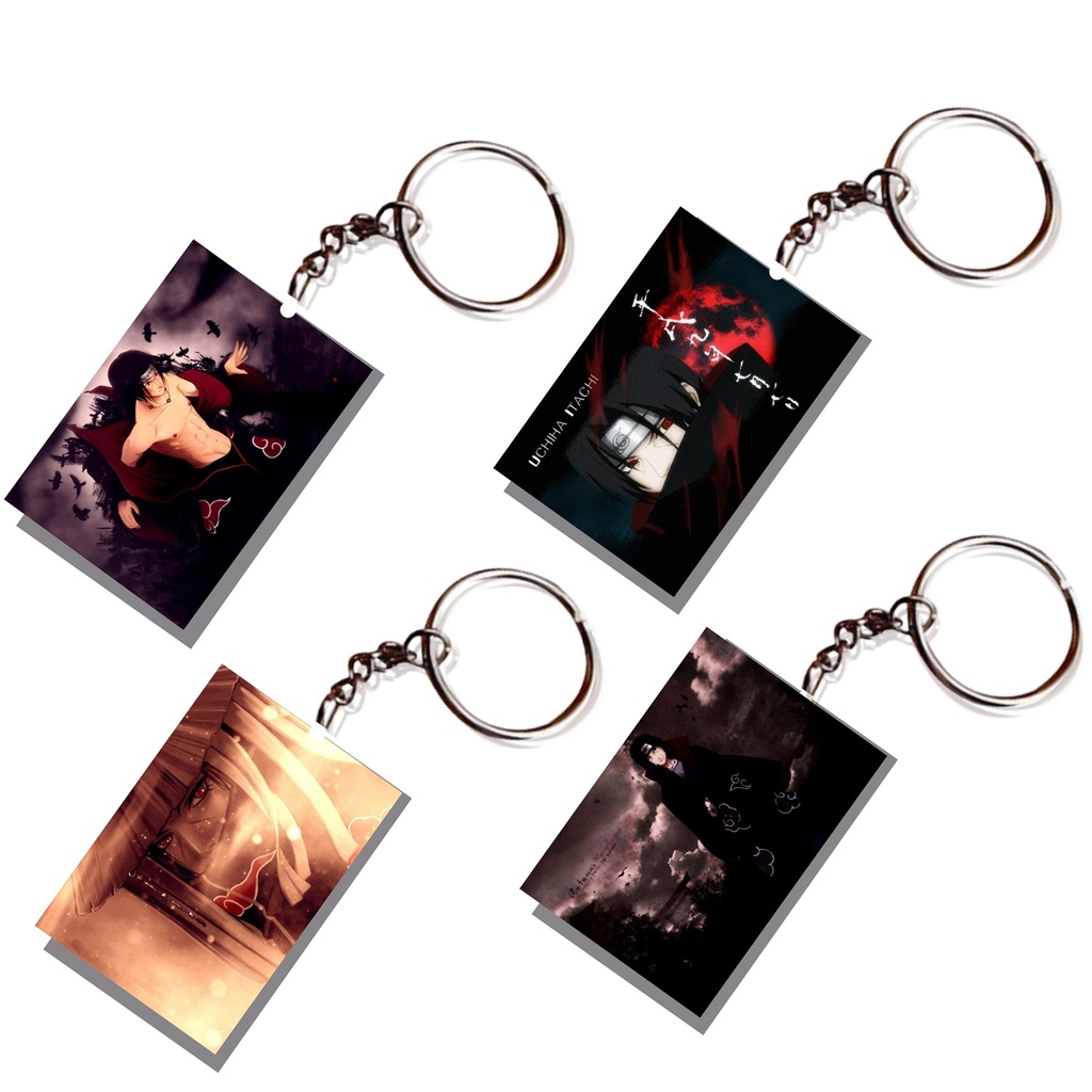 Itachi Uchiha Printed Keychain (Pack of 4) KC-079