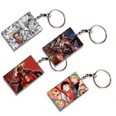 One Piece  Luffy & Team Printed Keychain (Pack of 4) KC-114