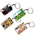 One Piece  Luffy & Team Printed Keychain (Pack of 4) KC-124