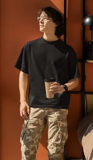 Oversize Plain T-shirt