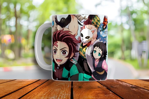 Demon Slayer Crew Printed Coffee Mug 340Ml (MG-017) 