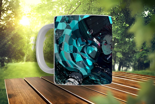 Tanjiro Kamado Demon Slayer Printed Coffee Mug 340Ml (MG-021) 