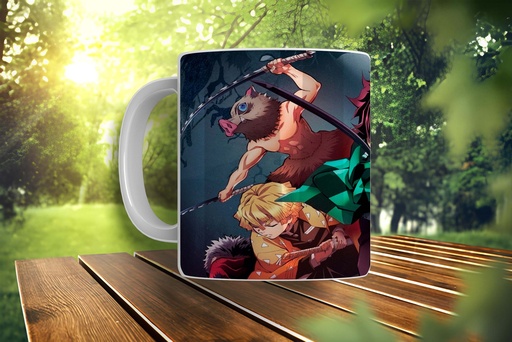 Demon Slayer Team Printed Coffee Mug 340Ml (MG-024) 