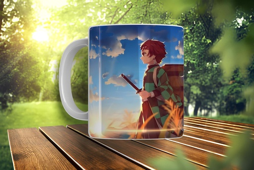 Tanjiro & Zenitsu Printed Coffee Mug 340Ml (MG-025) 