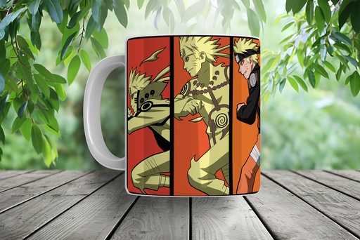 Naruto Growing Up By Titan Printed Coffee Mug 340Ml (MG-047) 