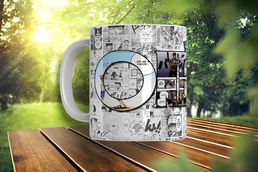 One Piece Manga Printed Coffee Mug 340Ml (MG-055) 