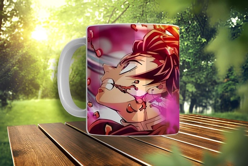 Demon Slayer Tanjiro Kamado Printed Coffee Mug 340Ml (MG-063) 