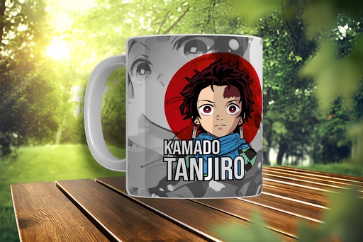 Demon Slayer Tanjiro Kamado Printed Coffee Mug 340Ml (MG-066) 