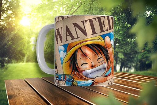 One Piece Luffy Printed Coffee Mug 340Ml (MG-077) 