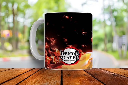 Rengoku Printed Coffee Mug 340Ml  (MG-010)