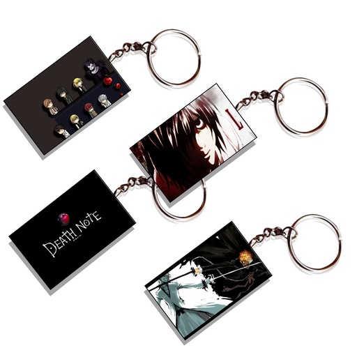 Death Note Printed Keychain (Pack of 4) KC-050