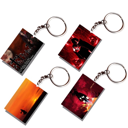 Itachi Uchiha Printed Keychain (Pack of 4) KC-078